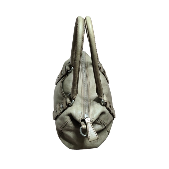 FOSSIL Maddox Leather Satchel Handbag Women's Multi Pockets Purse - Picture 5 of 16